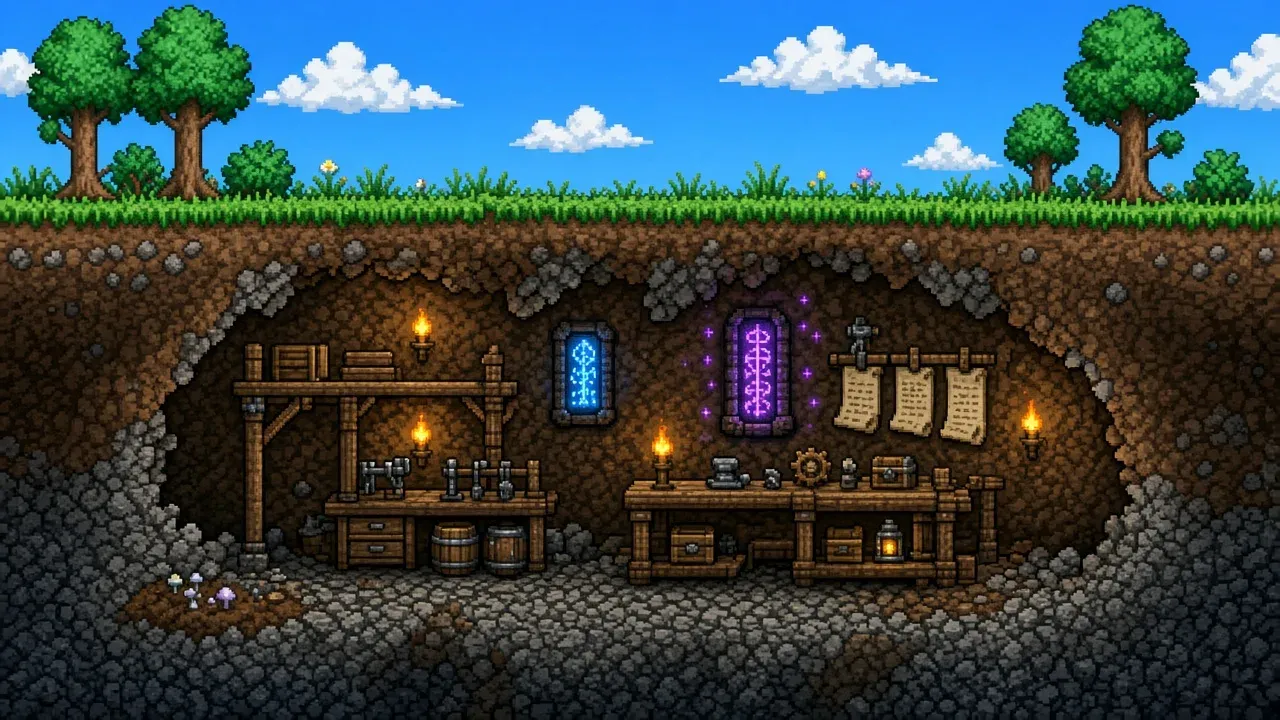 What you can do in the Terraria server console
