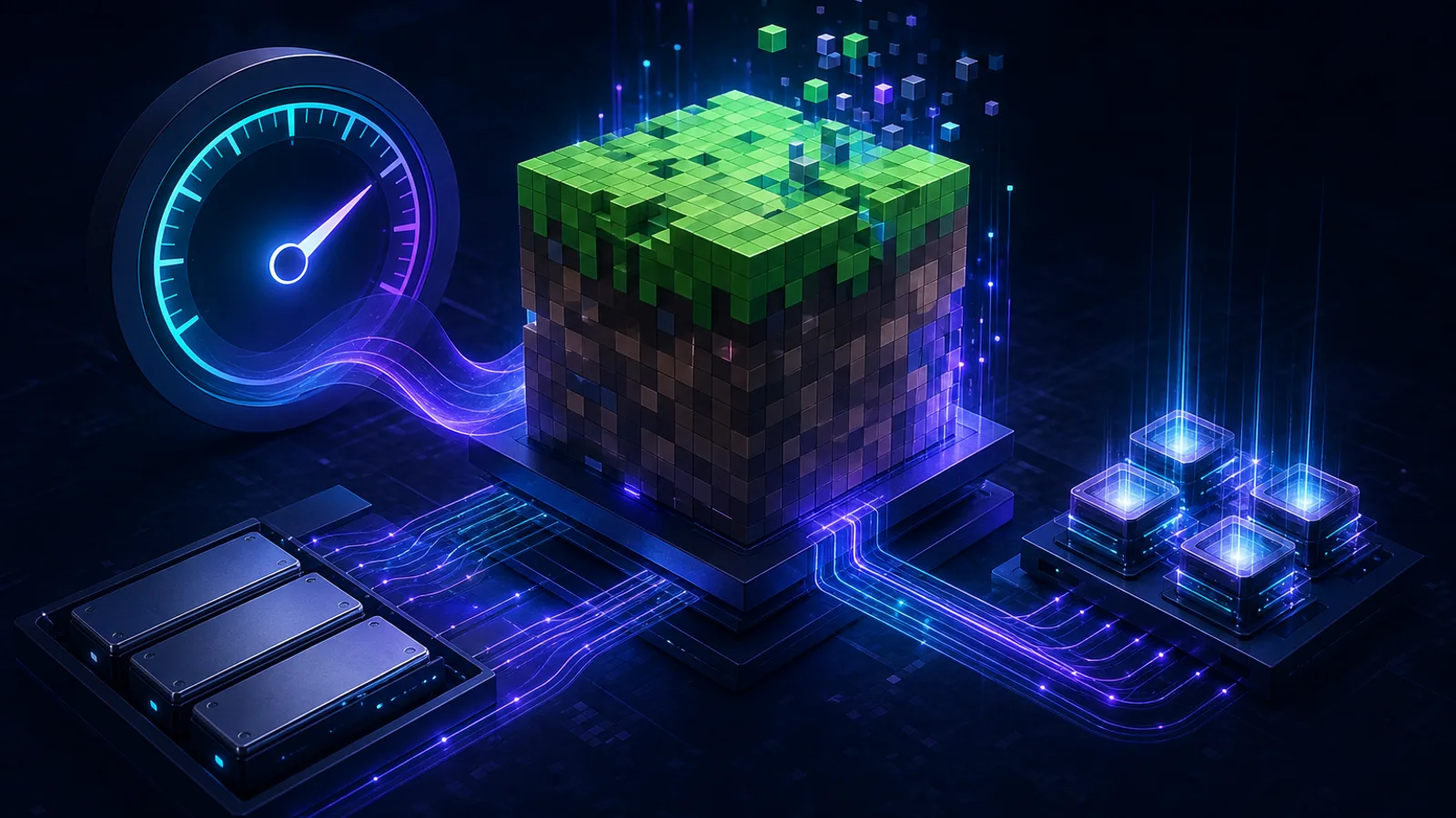 Mods e otimização de servidor Minecraft para performance