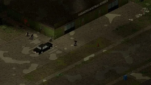 Project Zomboid, mundo aberto e cidade, plano Ultimate